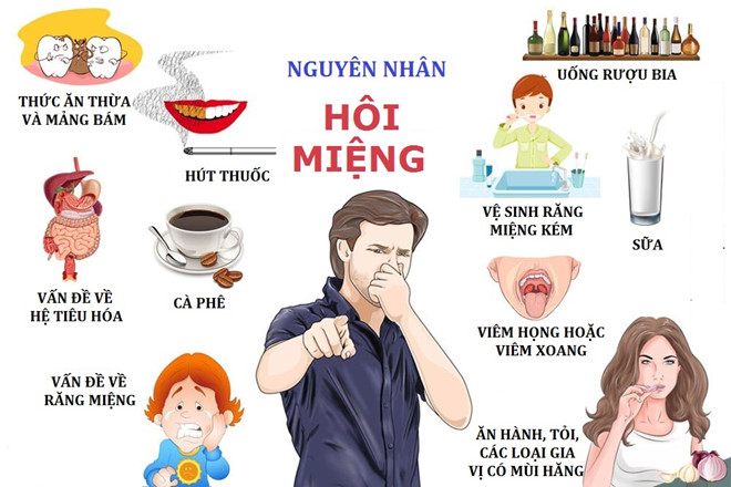 NGUYÊN NHÂN GÂY HÔI MIỆNG